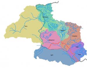 Ararat Valley and its basin areaԱրարատյան դաշտը  և նրա ջրհավաք ավազանը